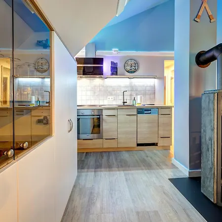 Apartmán Duenenhaeuser Unserusedomde Ca80qm Mit Privater Sauna Und Kamin Parkplatz Direkt Am 6i3